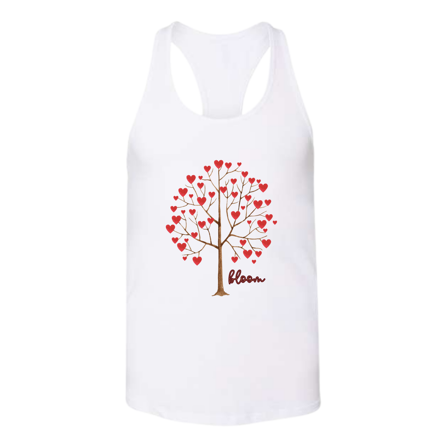 Bloom - Bella+Canvas - Women's Jersey Racerback Tank