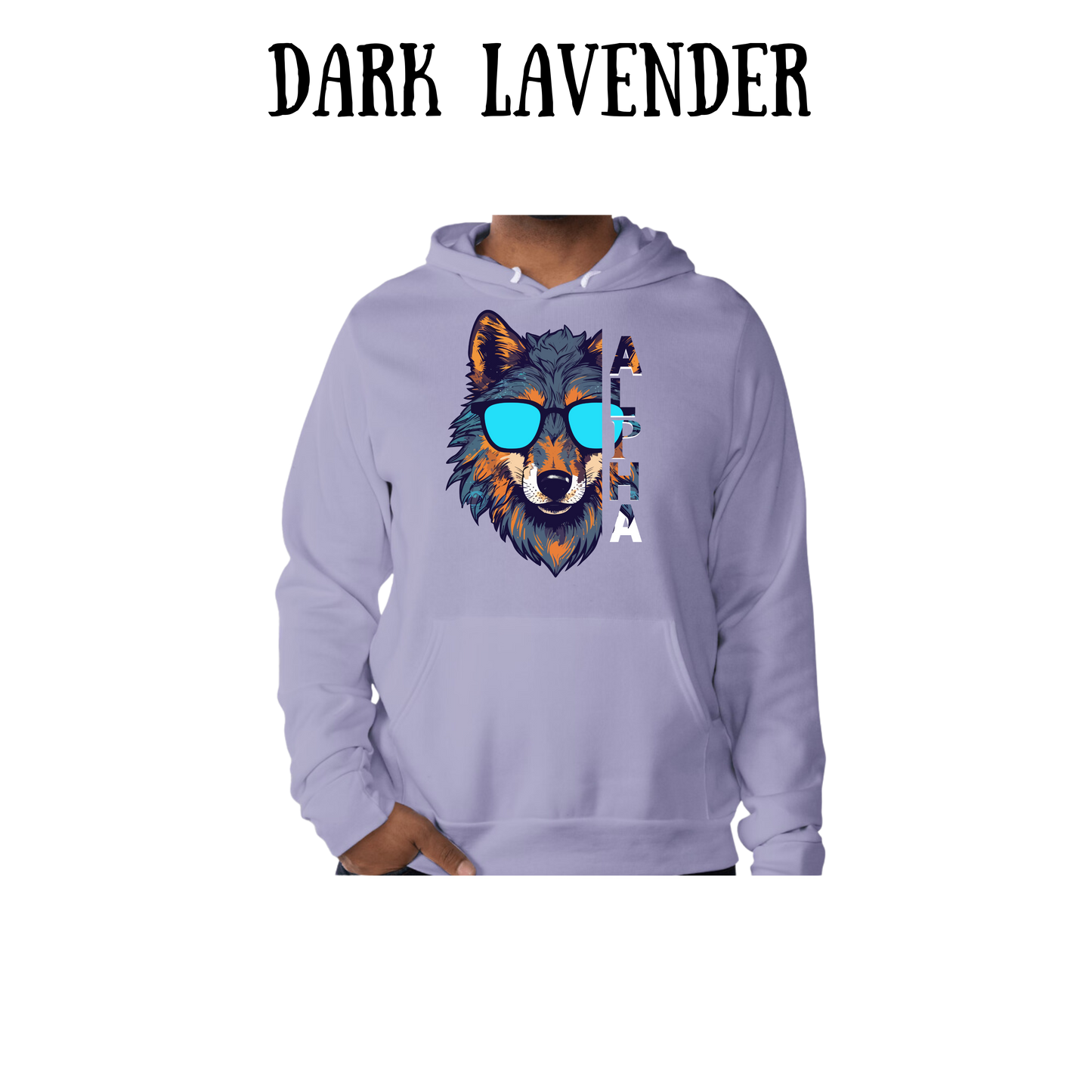 BP - Alpha - Sponge Fleece Hoodie - Blues, Purples