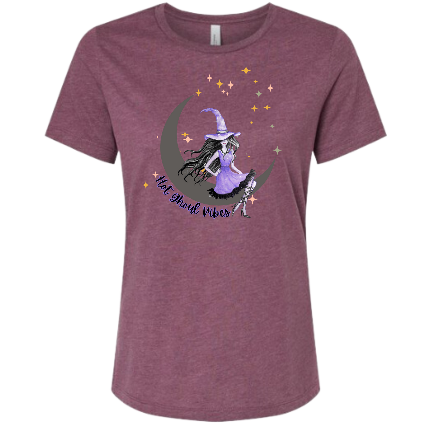 HP - Hot Ghoul Vibes - Women's Relaxed Fit Tee - Assorted Colors