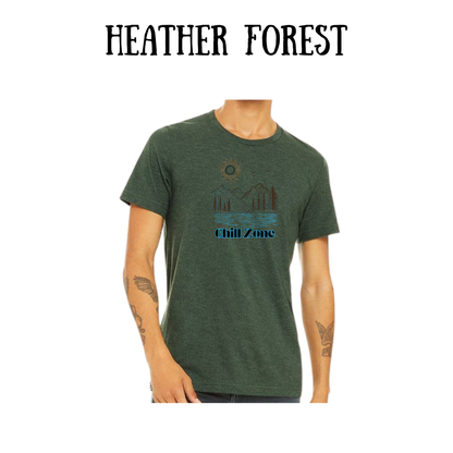 CP - Chill Zone - Unisex Tee - Greens
