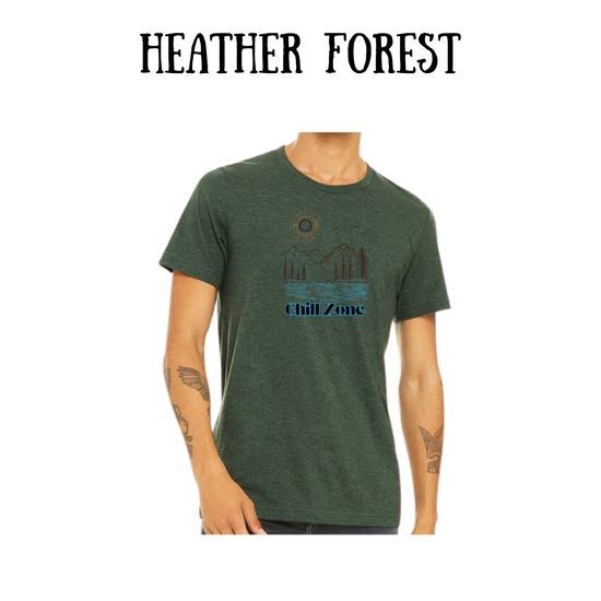 CP - Chill Zone - Unisex Tee - Greens