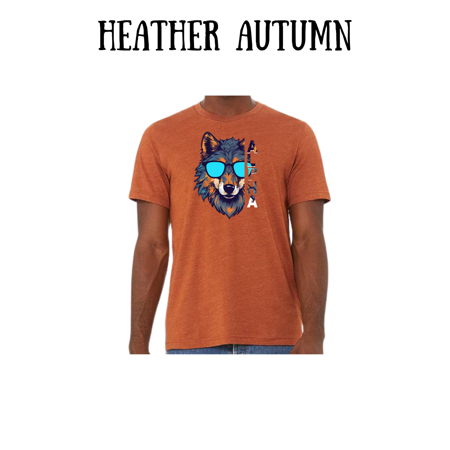 BP - Alpha - Unisex Tee - Yellows, Oranges, Reds