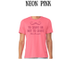 to shave or not to shave - unisex tee - pinks, purples, neutrals