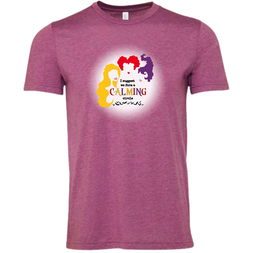 Calming Circle - Unisex Tee - Purples