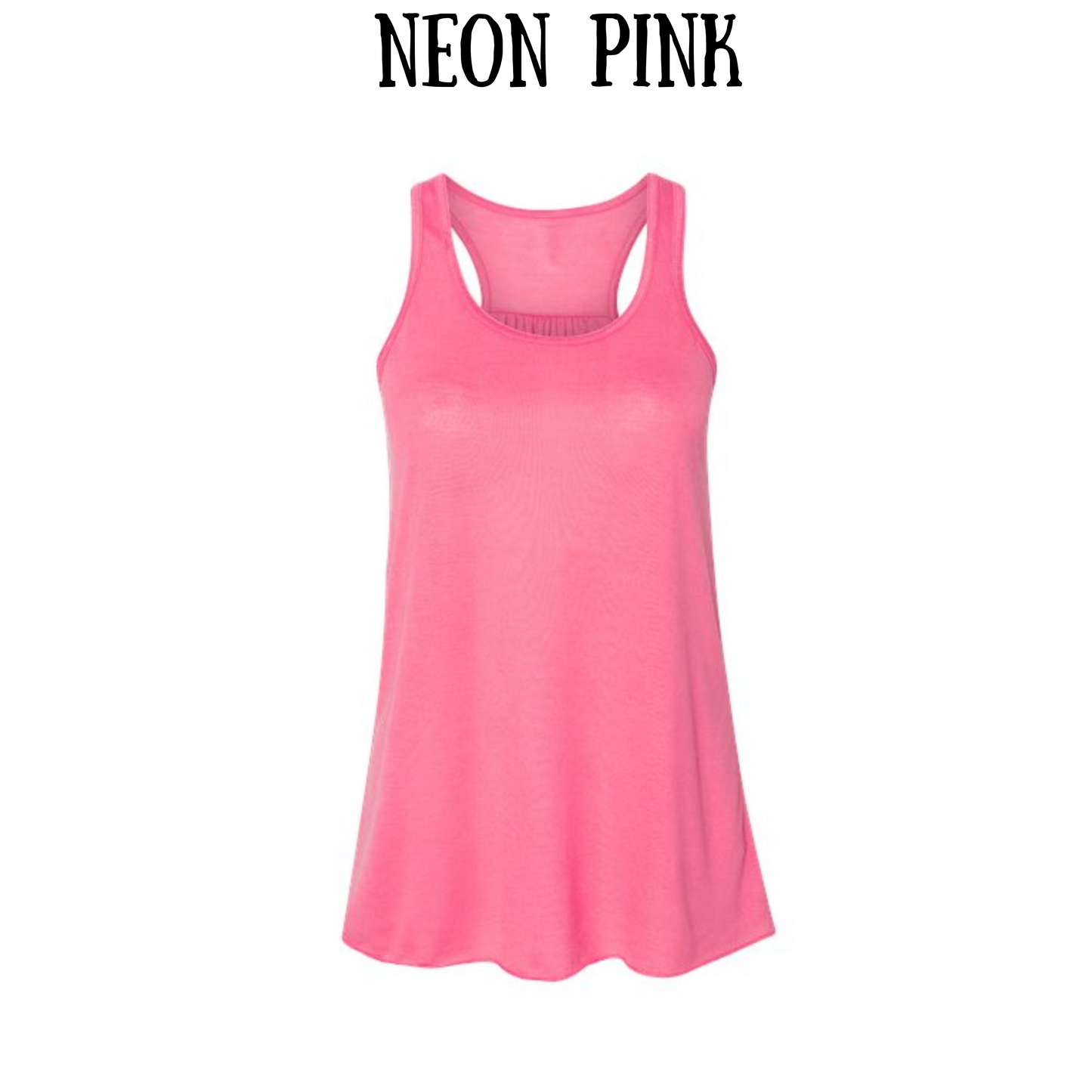 Custom Design - Women's Flowy Racerback Tank