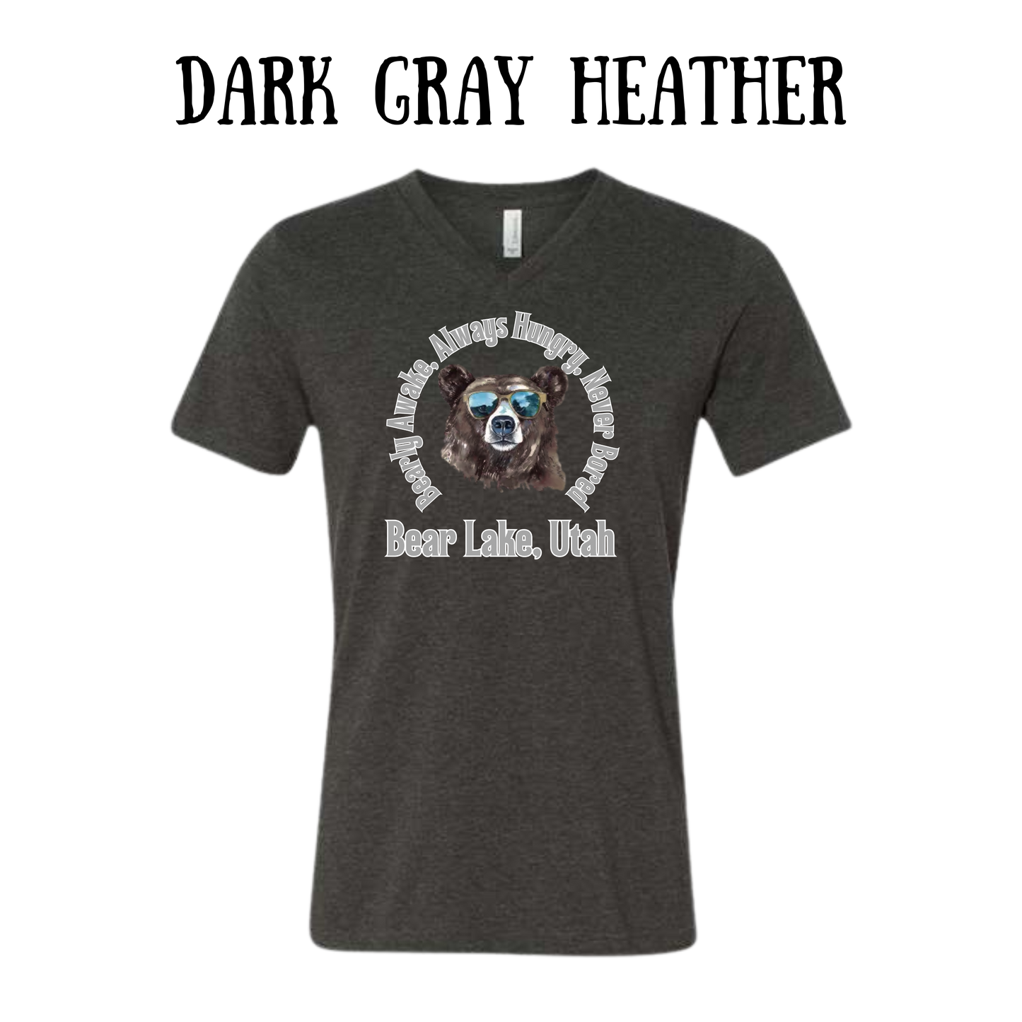 CP - Bear Lake Utah - Unisex V-Neck - Neutral Colors