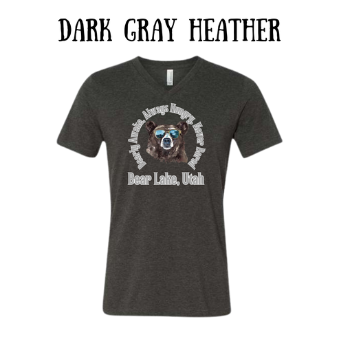 CP - Bear Lake Utah - Unisex V-Neck - Neutral Colors