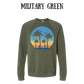 VP - A Hui Hou  - Sponge Fleece Raglan Sweatshirt - Greens, Neutrals