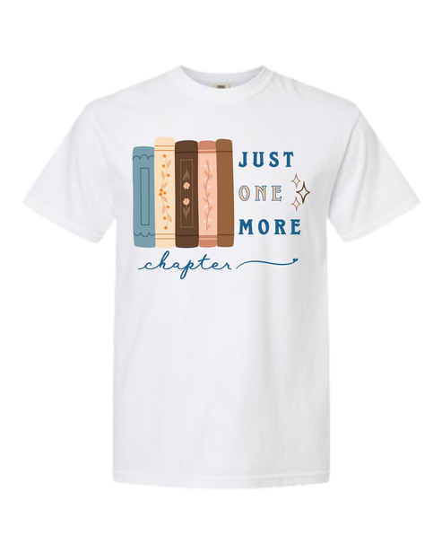Just One More Chapter - Comfort Colors - Heavyweight Unisex Tee - Neutrals