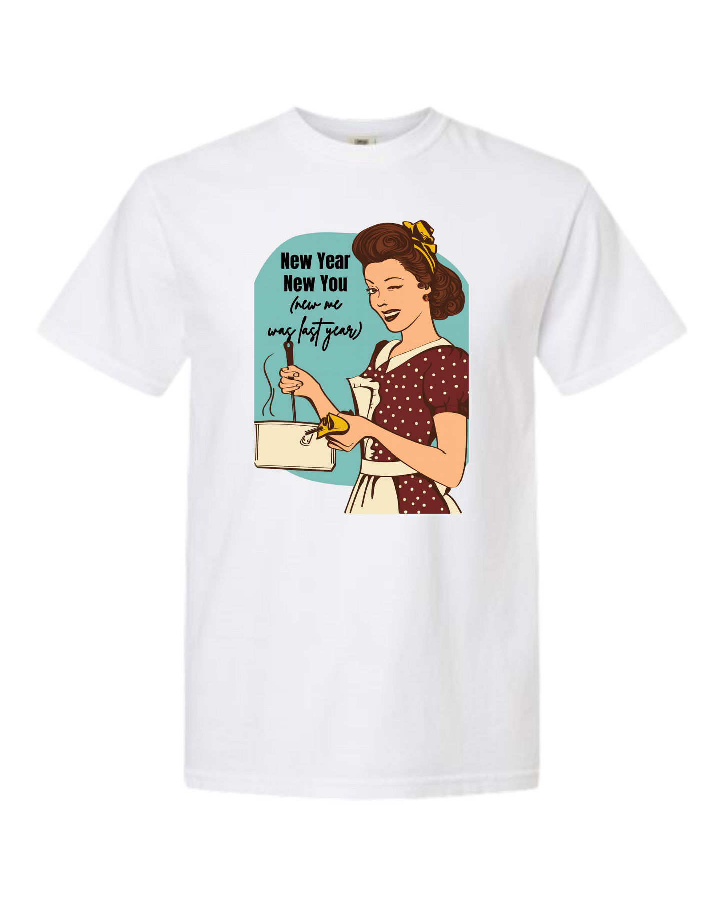 New Year New You - Comfort Colors - Heavyweight Unisex Tee - Neutrals