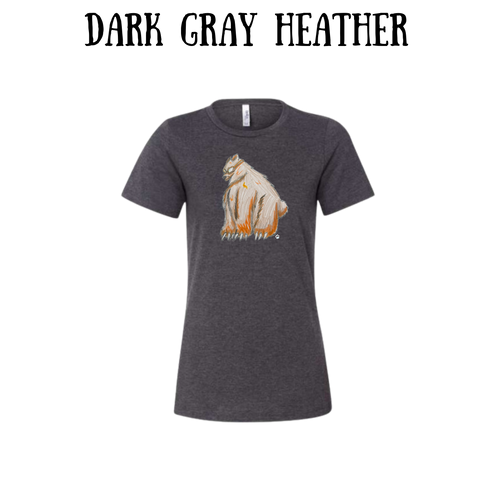AC - Muscle Bear - Women's Relaxed Fit Tee - Neutrals