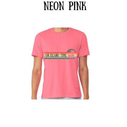 VP - On Island Time - Unisex Tee - Pinks, Purples, Neutrals
