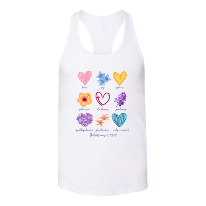 Galatians 5 - Spring - Bella+Canvas - Women's Jersey Racerback Tank