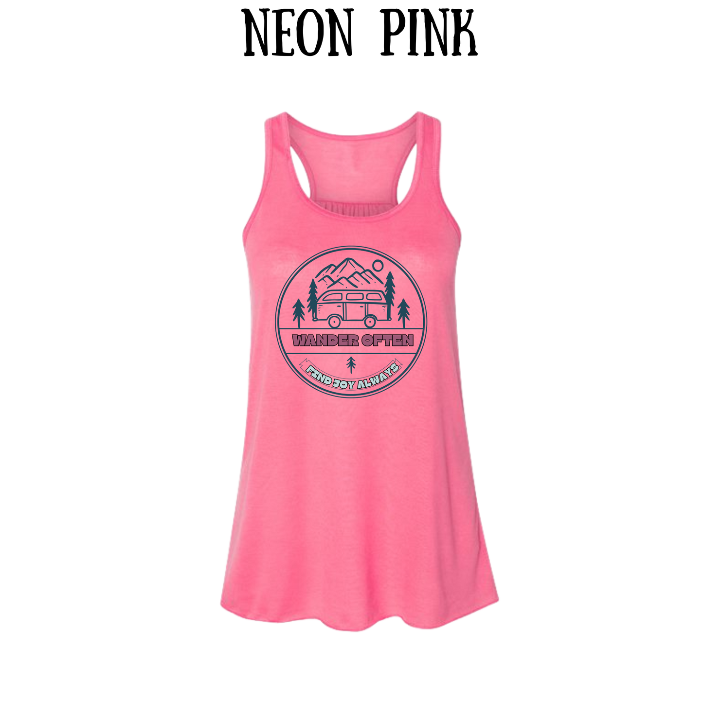 CP - Wander Often - Women's Flowy Racerback Tank