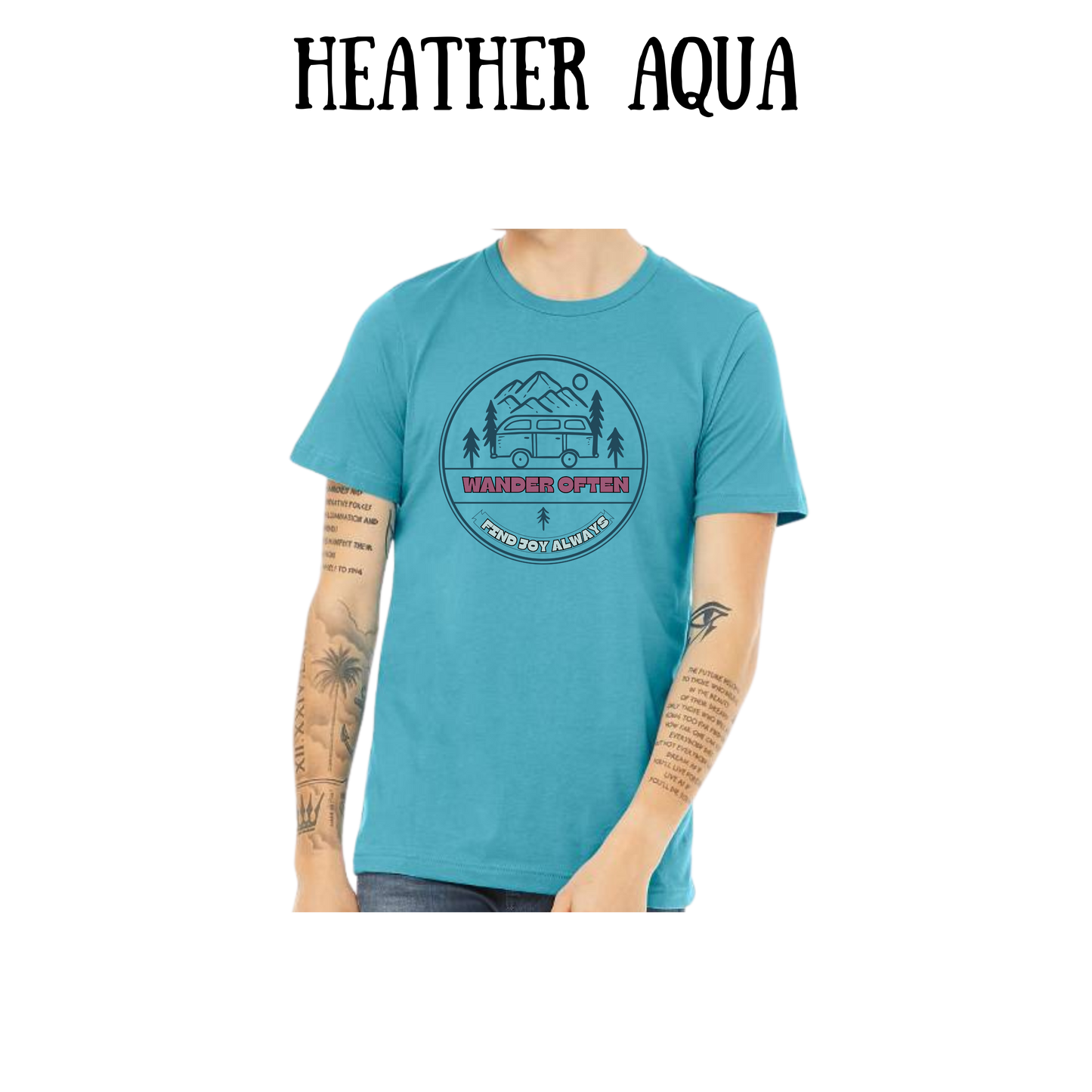 CP - Wander Often - Unisex Tee - Blues