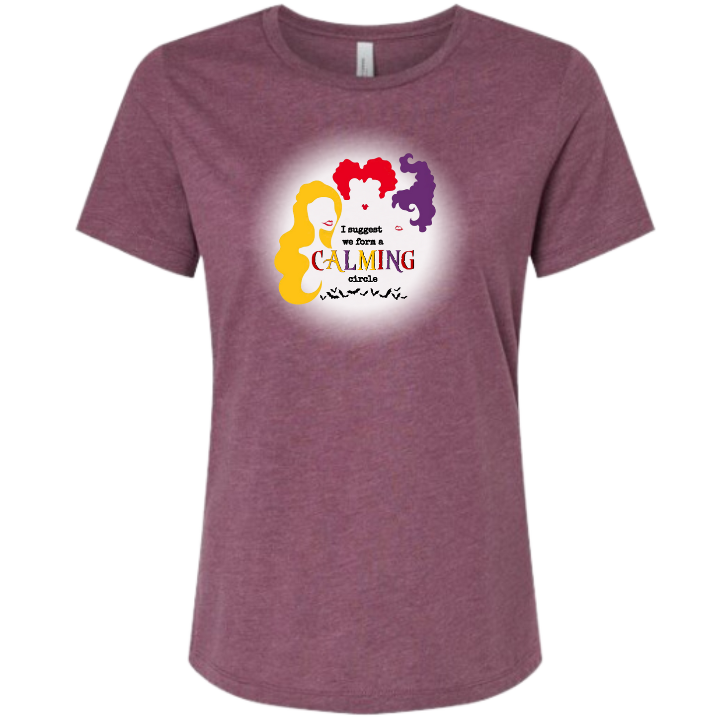 Calming Circle - Women's Relaxed Fit Tee - Assorted Colors