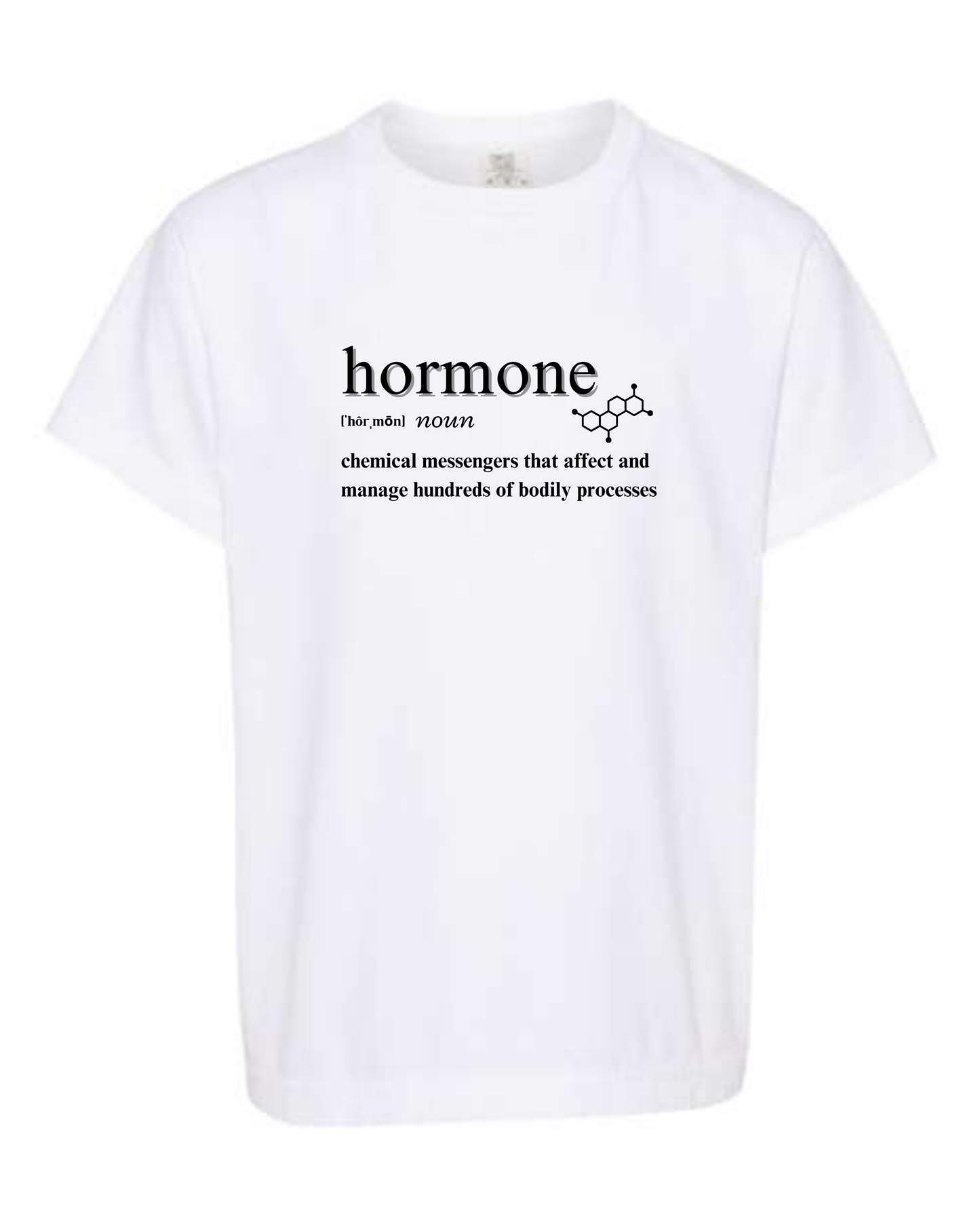 Hormone - Comfort Colors - Heavyweight Youth Tee - Neutral Colors & Blues