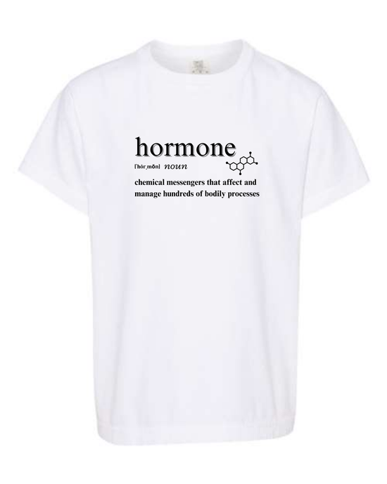 Hormone - Comfort Colors - Heavyweight Youth Tee - Neutral Colors & Blues