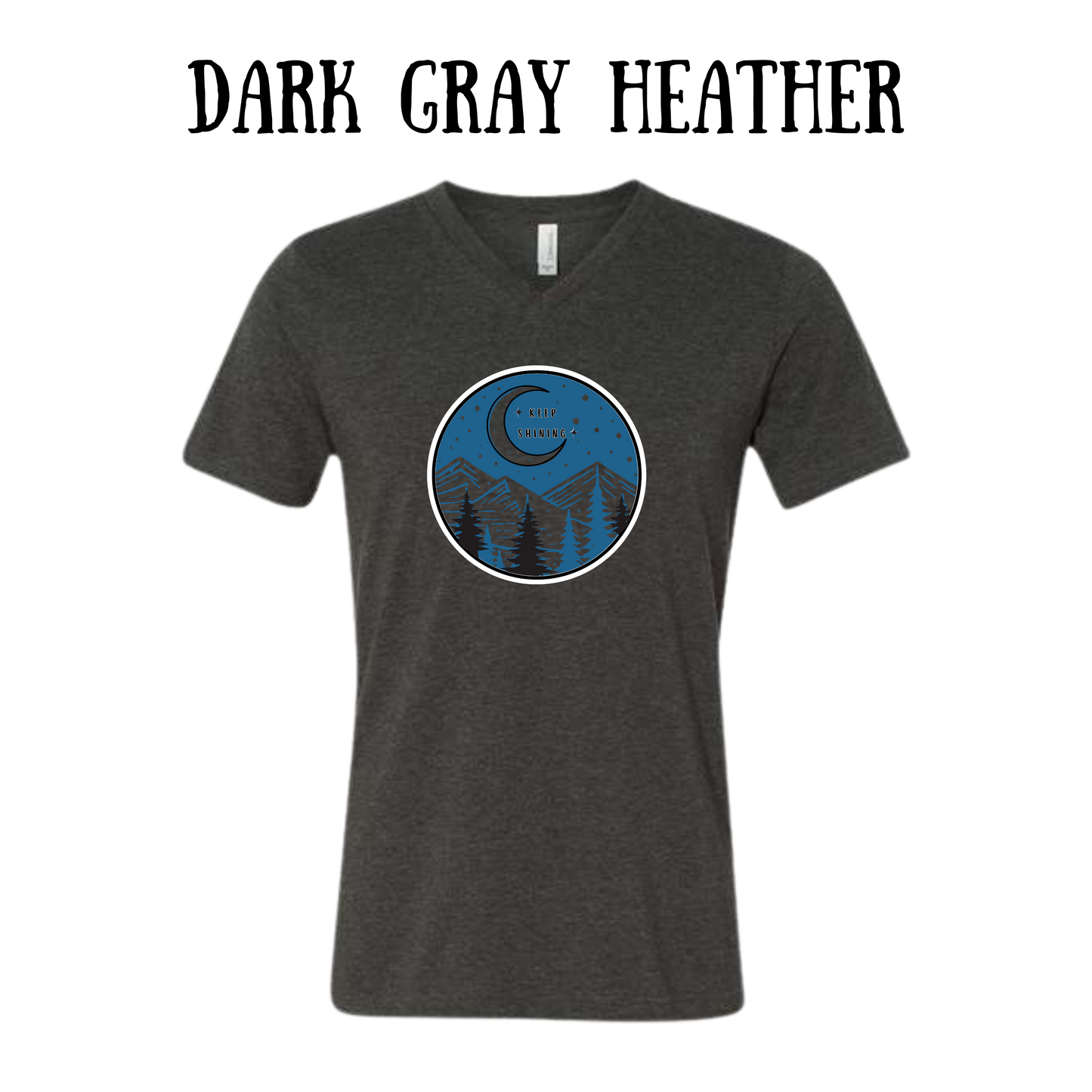 OP - Keep Shining - Unisex V-Neck - Neutral Colors