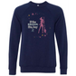 HP - If The Broom Fits - Sponge Fleece Raglan Sweatshirt - Blues, Purples