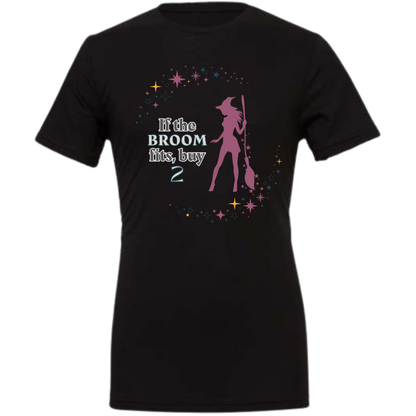 HP - If The Broom Fits - Unisex Tee - Neutrals