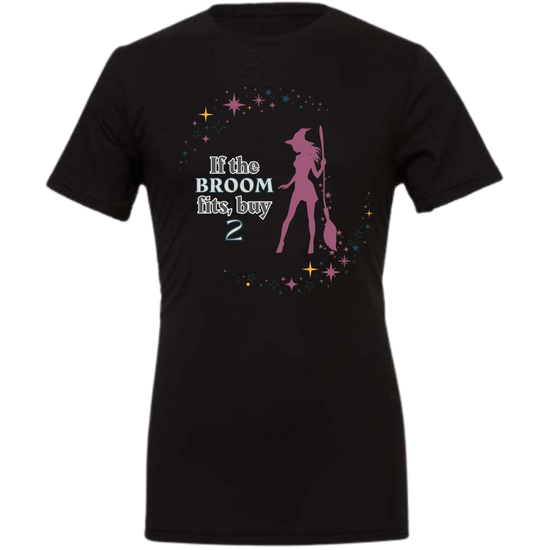 HP - If The Broom Fits - Unisex Tee - Neutrals
