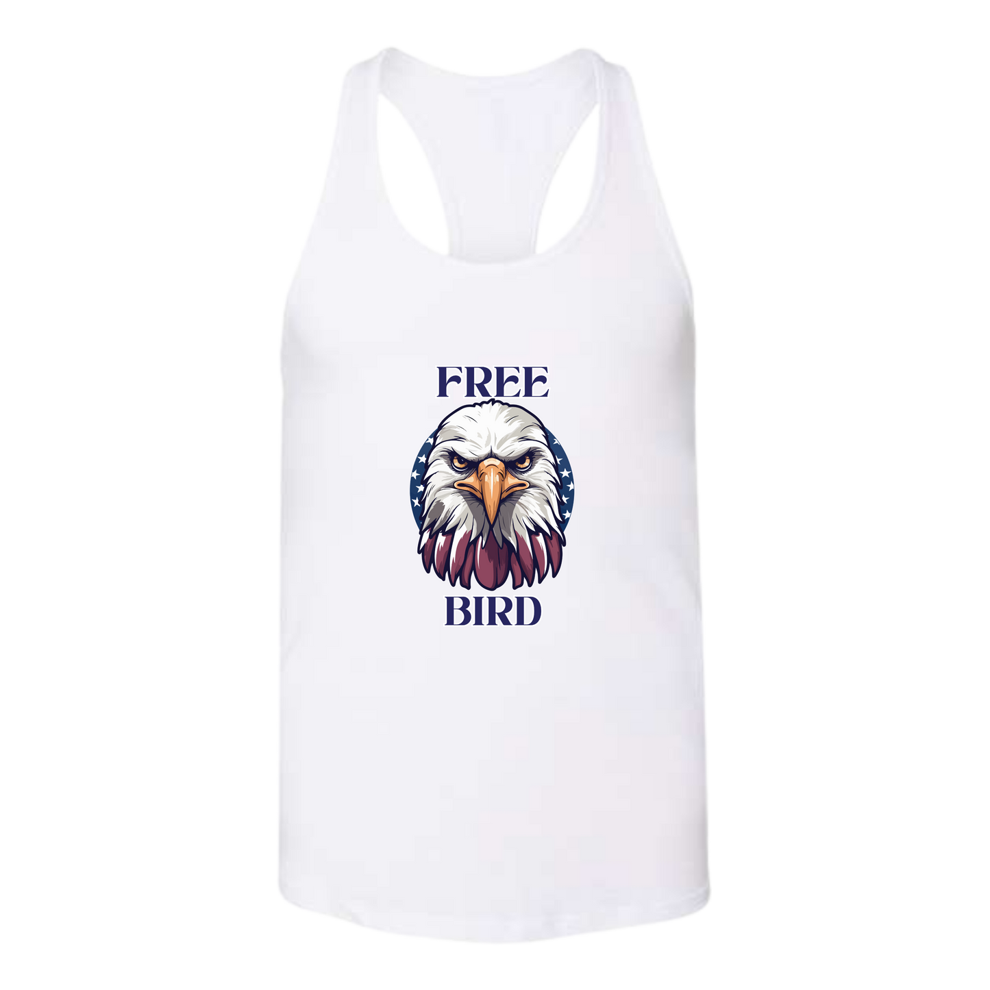 Free Bird - Bella+Canvas - Women's Jersey Racerback Tank