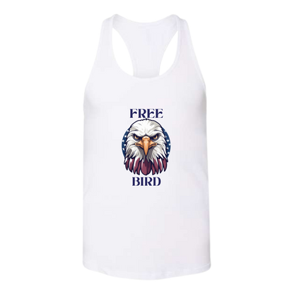 Free Bird - Bella+Canvas - Women's Jersey Racerback Tank