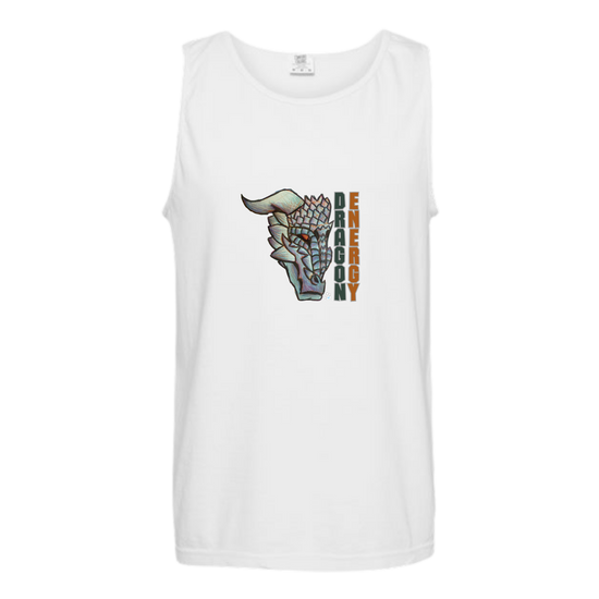 Dragon Energy - Comfort Colors - Unisex Tank - Neutral Colors & Blues