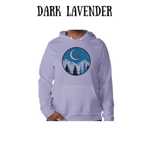 OP - Keep Shining - Sponge Fleece Hoodie - Blues, Purples