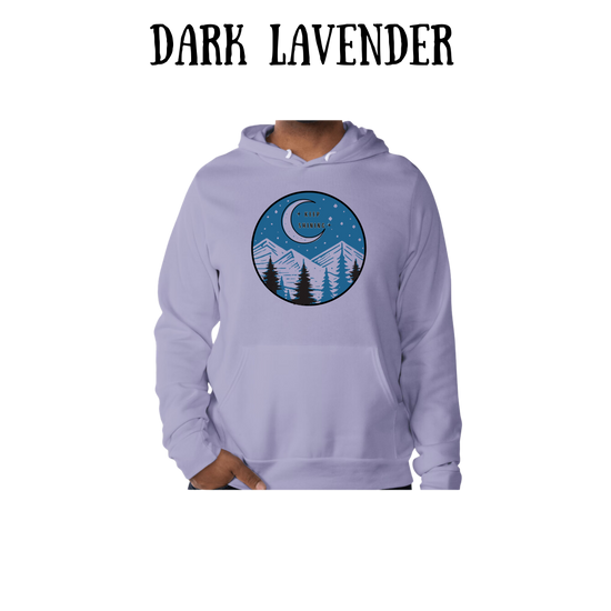 OP - Keep Shining - Sponge Fleece Hoodie - Blues, Purples
