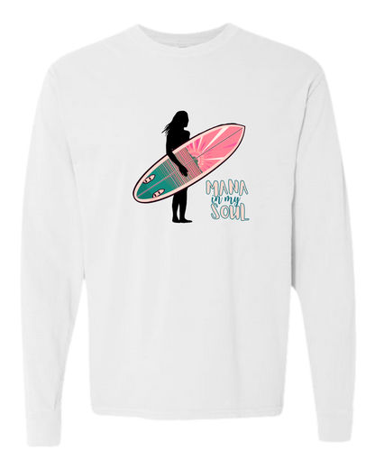 Mana in My Soul - Comfort Colors - Heavyweight Long Sleeve Tee - Neutral Colors