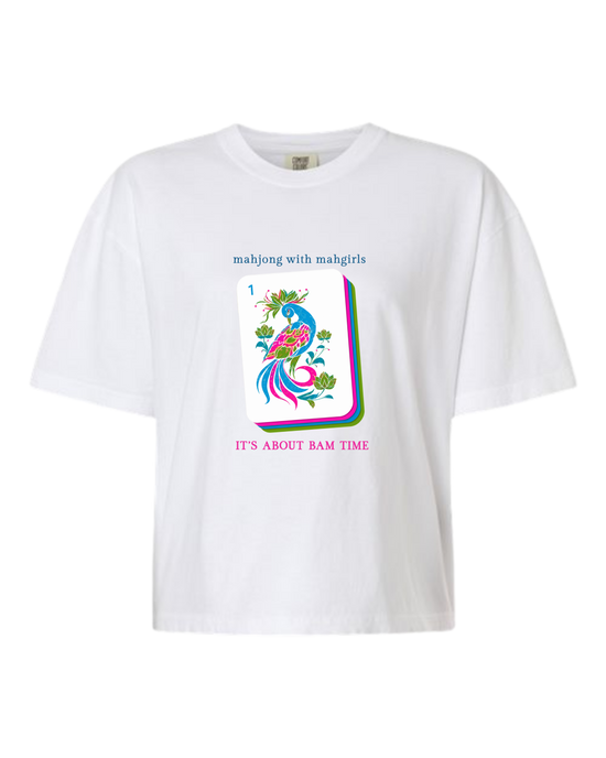 Mahjong With Mahgirls - Comfort Colors - Boxy T - Assorted Colors
