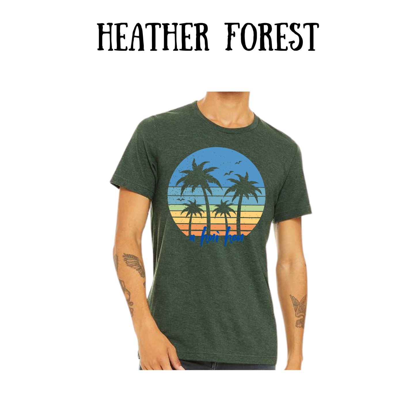 VP - A Hui Hou - Unisex Tee - Greens