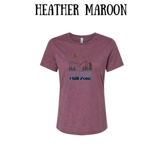 CP - Chill Zone - Women's Relaxed Fit Tee - Assorted Colors