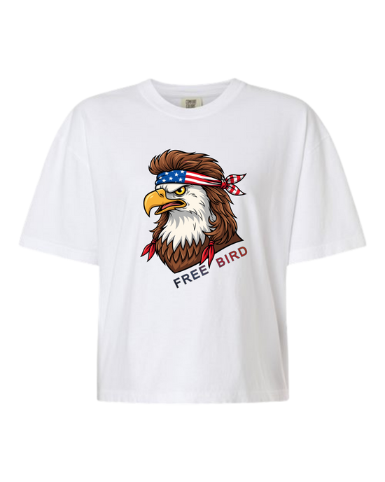 Rockin Free Bird - Comfort Colors - Boxy T - Assorted Colors
