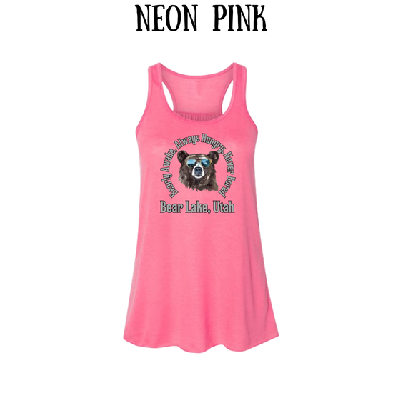 CP - Bear Lake Utah - Women's Flowy Racerback Tank