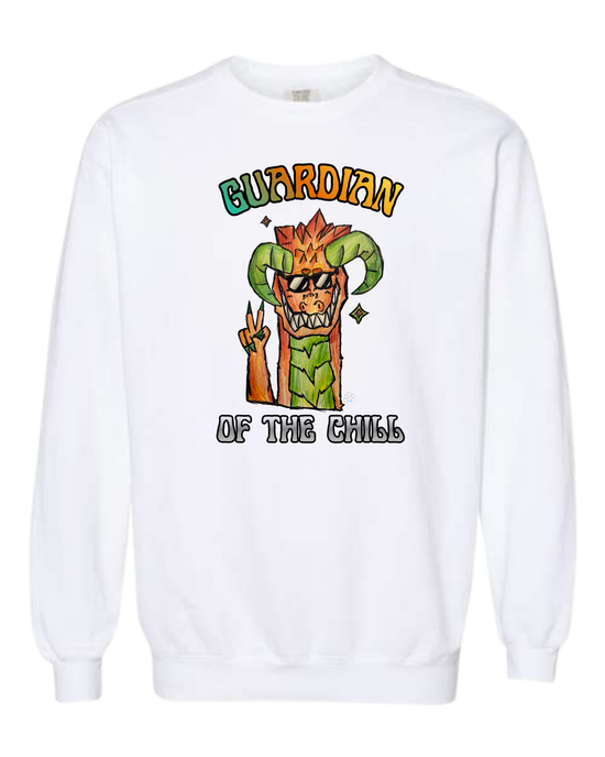 Guardian of The Chill - Comfort Colors - Sweatshirt - Assorted Colors