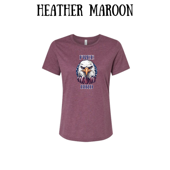 PP - Free Bird - Women's Relaxed Fit Tee - Assorted Colors