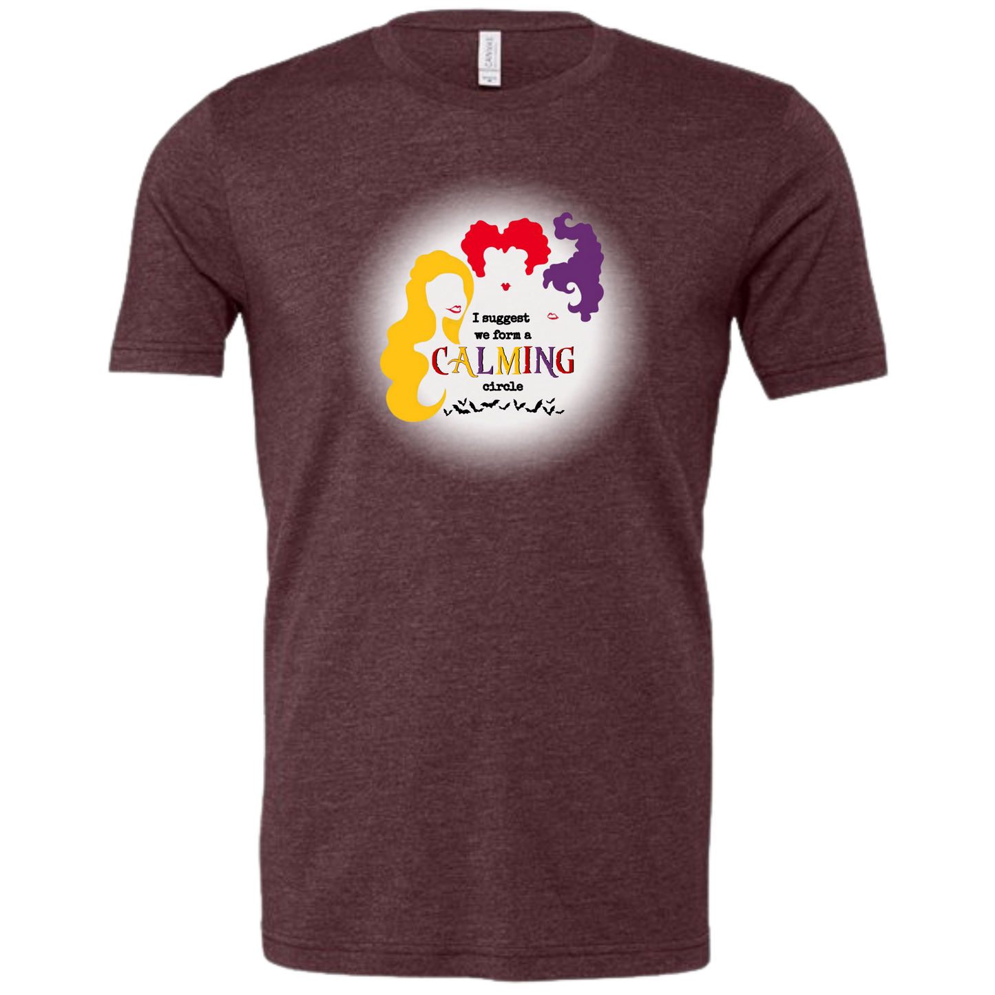 Calming Circle - Unisex Tee - Reds