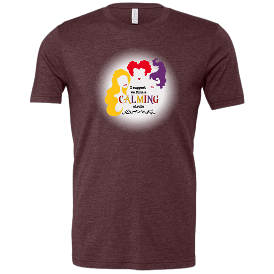 Calming Circle - Unisex Tee - Reds