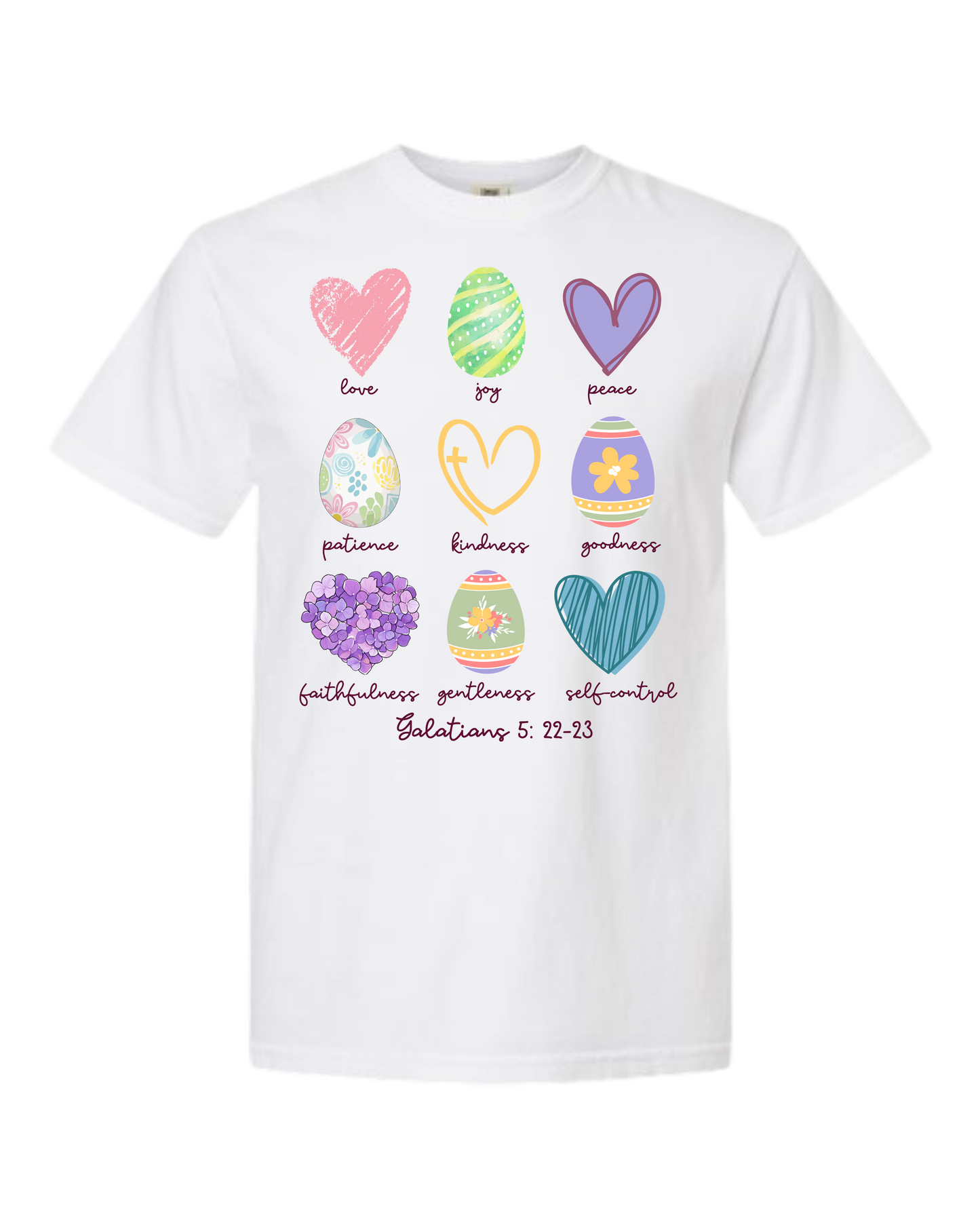 Galatians 5 - Easter - Comfort Colors - Heavyweight Unisex Tee - Neutral Colors
