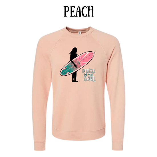 VP - Mana in My Soul - Sponge Fleece Raglan Sweatshirt - Assorted Colors