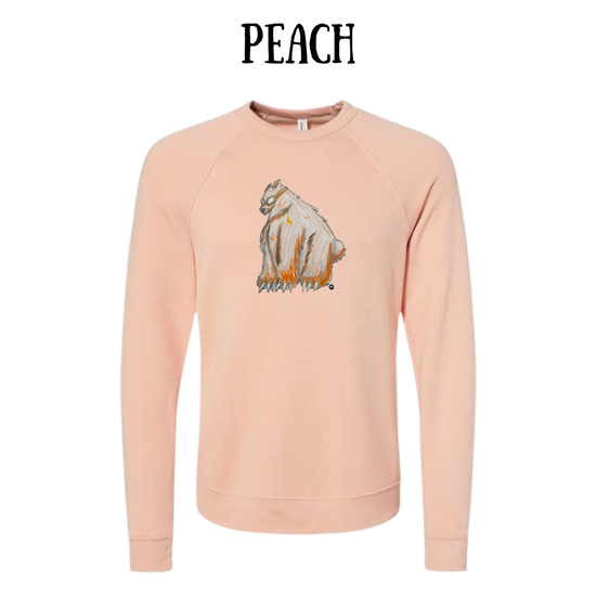 AC - Muscle Bear - Sponge Fleece Raglan Sweatshirt - Assorted Colors