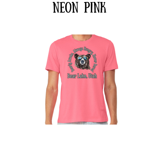 CP - Bear Lake Utah - Unisex Tee - Pinks, Purples, Neutrals