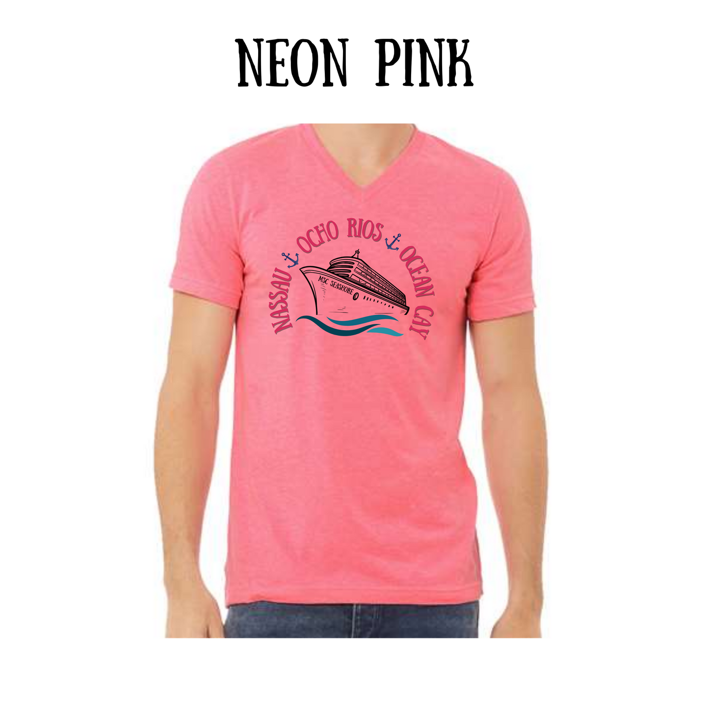 VP - MSC Seashore - Unisex V-Neck