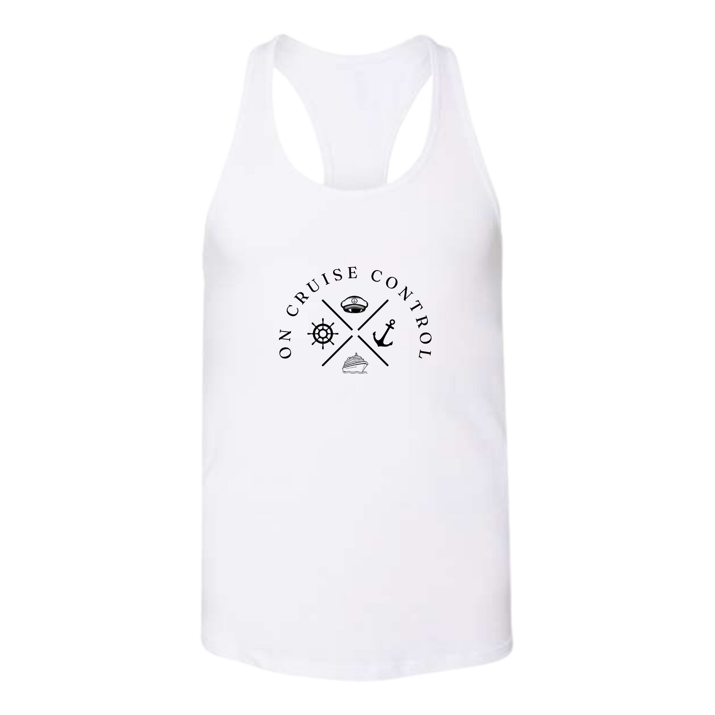 On Cruise Control - Bella+Canvas - Women's Jersey Racerback Tank