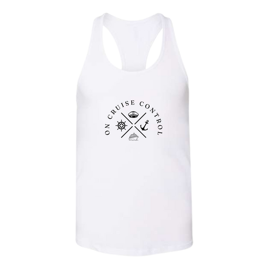 On Cruise Control - Bella+Canvas - Women's Jersey Racerback Tank