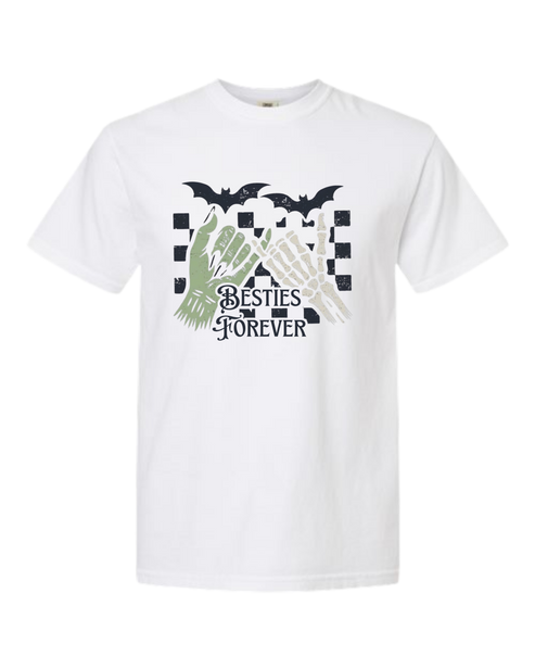 Besties Forever - Comfort Colors - Heavyweight Unisex Tee - Neutral Colors