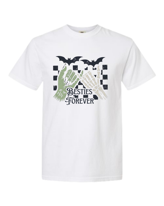 Besties Forever - Comfort Colors - Heavyweight Unisex Tee - Neutral Colors